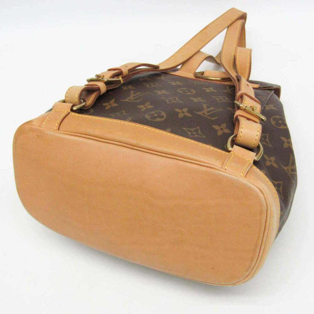 LOUIS VUITTON Authentic Brown Monogram Backpack - Picture 4 of 14